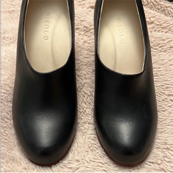 Nisolo | Women’s Size 7(6.5) Elegant Black Leather Austin Heeled Booties - Picture 3 of 8